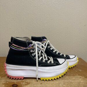 Converse All Star Chuck Taylor Run Star Hike Platform Canvas Sneaker Women's 9